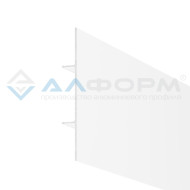 Профиль Алформ — БАМПЕР ПРЯМОЙ  к профилю Sigma NEO LED 80 Plus — фото