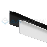 X-Line — Бампер для Gardina P 50 Карниз двухрядный, белый/черный — фото