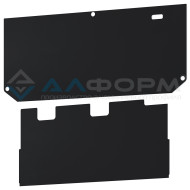 X-Line — Торцевой элемент для Gardina P 50 Карниз, белый/черный — фото