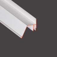 Flexy — KONTUR 02 ПФ-6488 Контурный 3D, некрашеный 2м.п. — фото