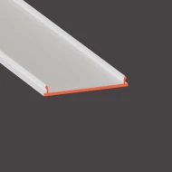 Flexy — SCREEN LINE 30, ЭКРАН световые линии ПФ6838. СИЛИКОН белый/черный — фото