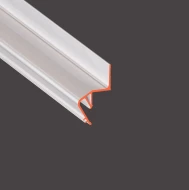 Flexy — FLY 02 парящий ПФ-8406, 2.0 м.п. Белый/Черный — фото