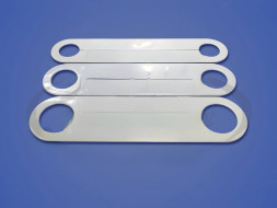 Комплектующие — Обвод пластина 1мм d22, 27, 32 L210 белый — фото