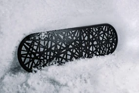 Комплектующие — Вентиляционные решетки НОРД мультикрафт. Белый/черный — фото