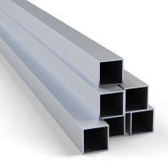 Метизы и инструменты — Брус алюминиевый 40*40 2 м.п. — фото