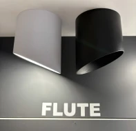 Освещение — Светильник GX53 ART FLUTE Белый/Чёрный универсальный, 17W. EKS. — фото