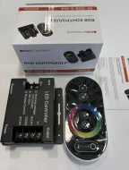 Пульты управления светом — Контроллер для ленты RF-RGB-S-24A (пульт) — фото