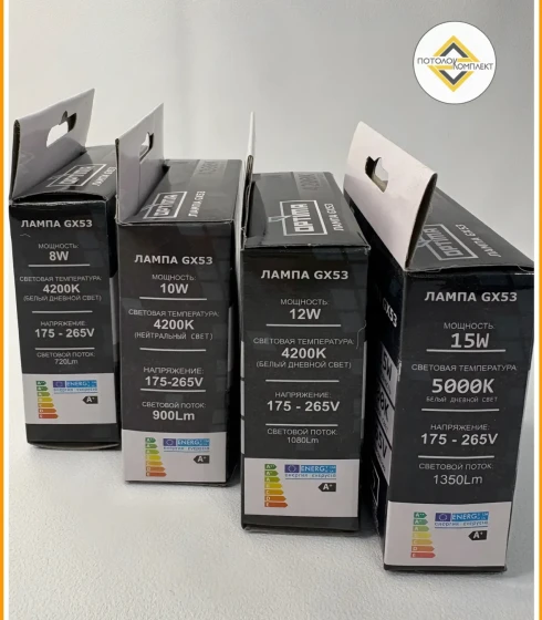 ЛАМПА EKS Optima GX53 — фото-629_3