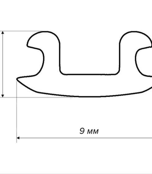 Вставка для АМ1/ПК-14 белая/черная — фото-604_3