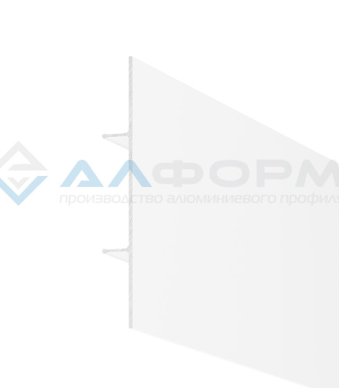 БАМПЕР ПРЯМОЙ  к профилю Sigma NEO LED 80 Plus — фото-604_1