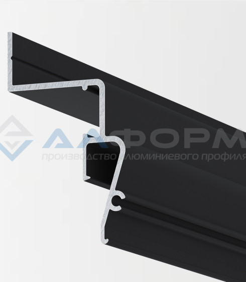 Contour Pro LED Парящий. Стеновой, Белый/Черный 2 м.п. — фото-604_4