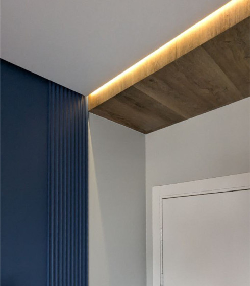 Contour Pro LED Парящий. Стеновой, Белый/Черный 2 м.п. — фото-604_10