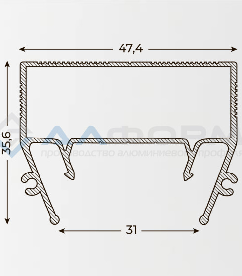 Gamma 35 Световая линия. 2.0 м.п. — фото-604_3