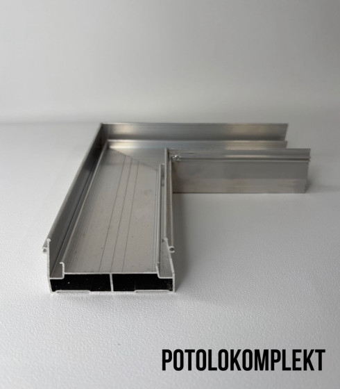 Соединитель Г 90° световая линия Gamma 50  ALTEZA — фото-604_2