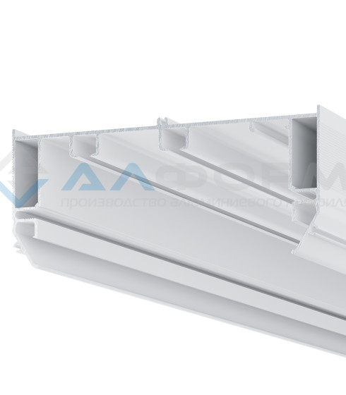 Gardina P 50 Карниз двухрядный, Белая/Черная — фото-667_2