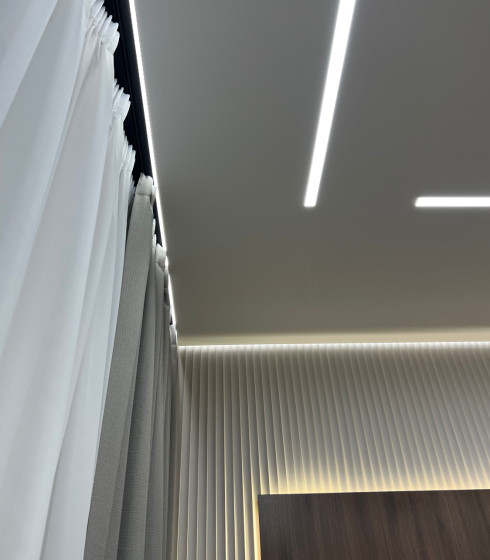 Gardina P 50 Карниз двухрядный, Белая/Черная — фото-667_8