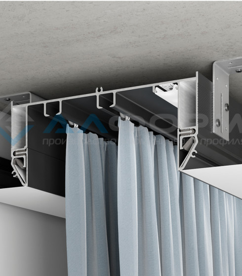 Бампер для Gardina P 50 Карниз двухрядный, белый/черный — фото-667_2