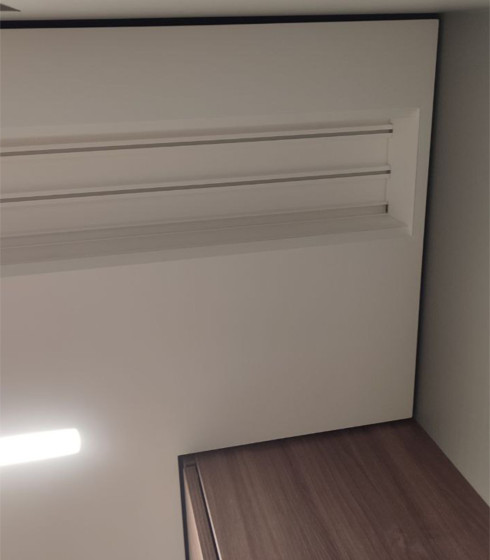 X Line - GARDINA X 70 Двухрядная гардина с уклоном. Белая/Черная — фото-667_7