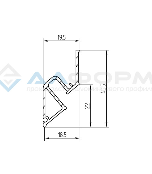 X Line - Dark X Уклонно-теневой зазор — фото-667_3