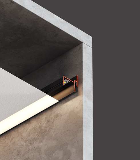 Профиль KONTUR 03-теневой. ПФ2633. Черный 2.0 м.п. — фото-668_2