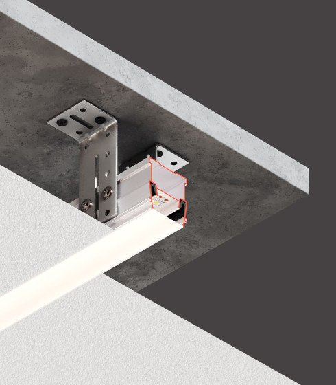 LINE 30 Разделительный проф, световые линии, ПФ6838 2.0 м.п. — фото-668_2