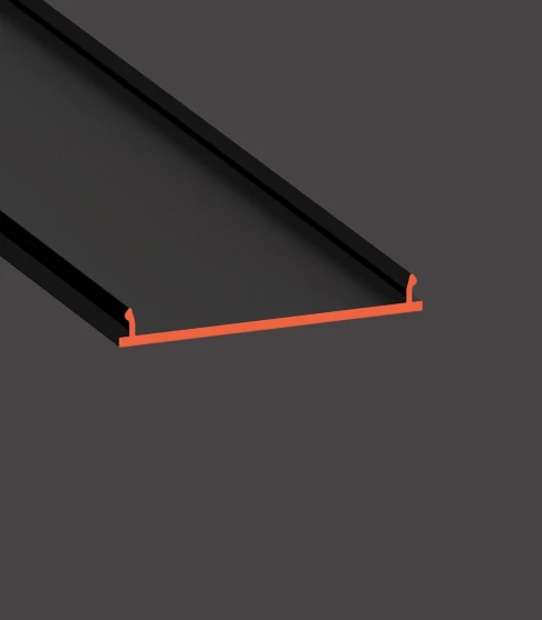 SCREEN LINE 30, ЭКРАН световые линии ПФ6838. ПЛАСТИК белый/черный — фото-668_1