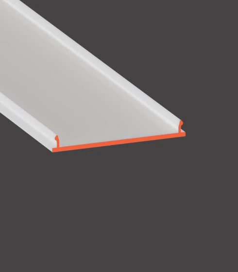 SCREEN LINE 30, ЭКРАН световые линии ПФ6838. ПЛАСТИК белый/черный — фото-668_2