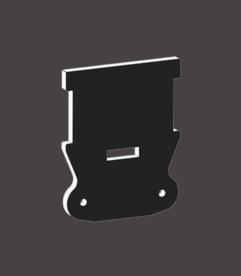 Торцевая заглушка  LINE 15, ПФ7140. Световые линии — фото-668_1