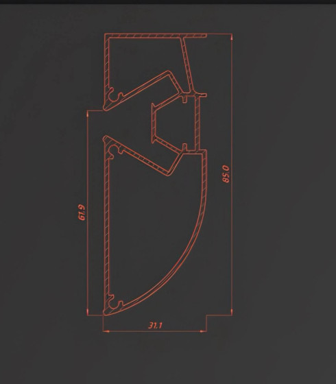 standart 01 двухуровневый 2.0 м.п. Не окрашенный. — фото-668_3