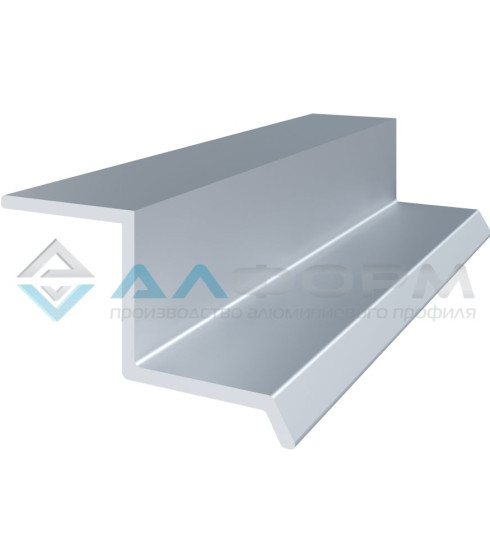 Профиль Алюминиевый Отбойник Z (2,5м) — фото-604_1