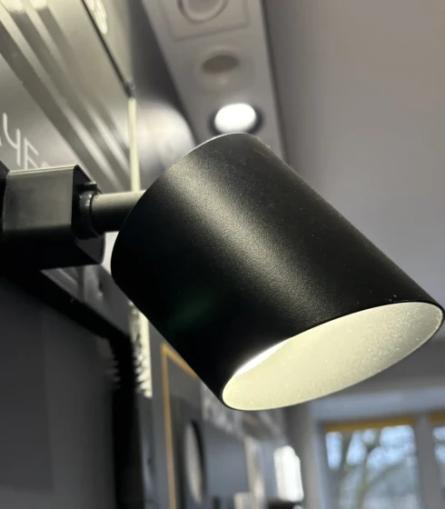 Светильник GX53 ART FLUTE  Белый/Чёрный универсальный, 17W. EKS. — фото-630_1