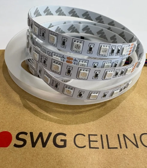 Светодиодная лента SWG CEILING, RGB, 14.4 Вт/м, 24В. 60шт/на м.п. — фото-661_4