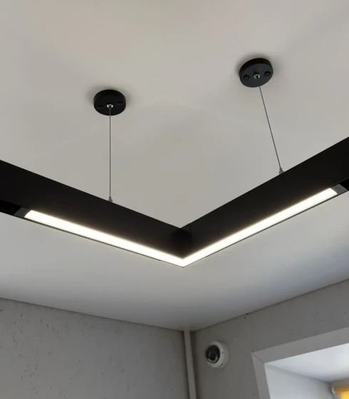 КОЛИБРИ тросовый подвес для трекового шинопровода чёрный — фото-659_2