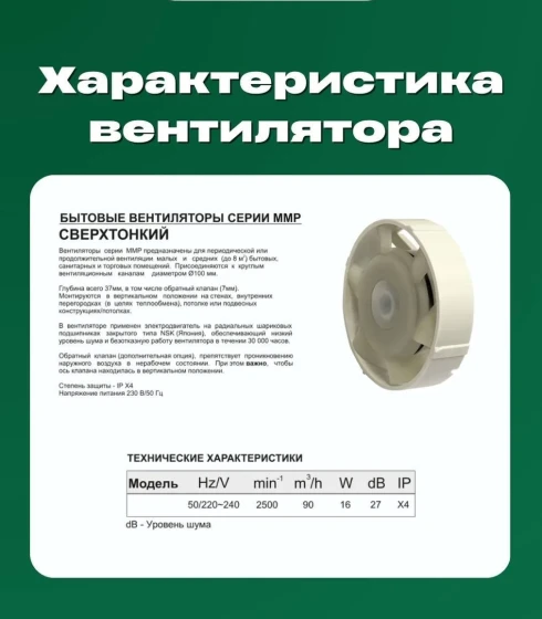 Вент решетка с вентилятором и коленом INNOVA — фото-672_4