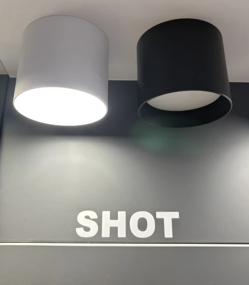 Светильник GX53 АРТ SHOT универсальный. Черный/Белый/Серый — фото-678_1