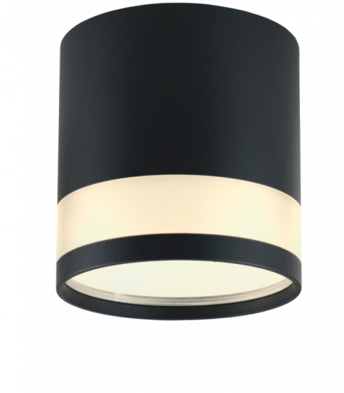 Светильник GX53 АРТ GLASS универсальный Черный/Белый — фото-678_1